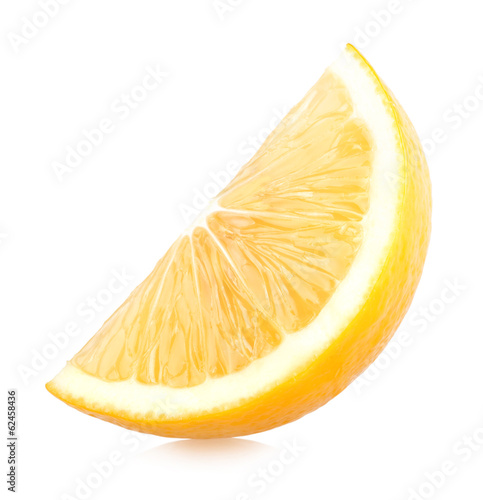 ripe lemon slice