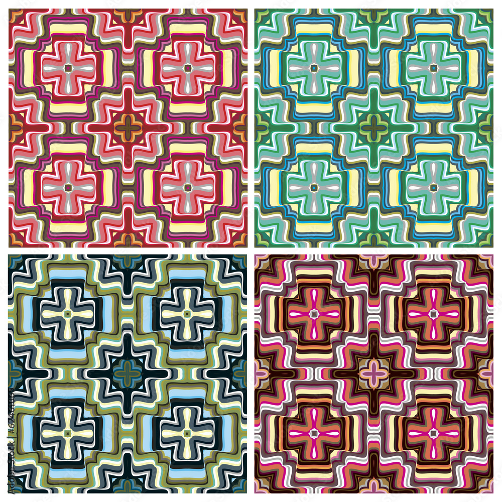 Mediterranean Style Tile Pattern