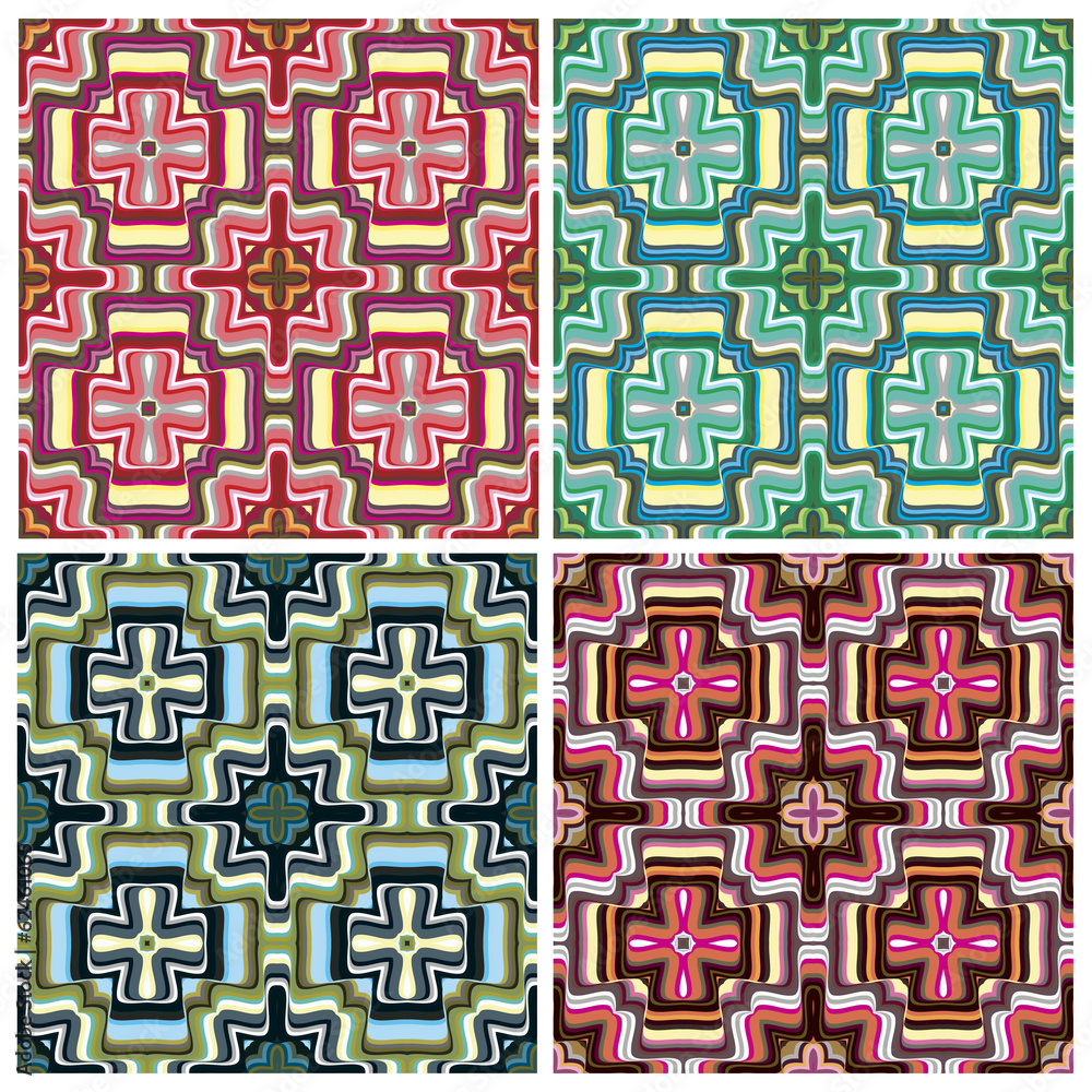 Mediterranean Style Tile Pattern Mediterranean Style Tile Pattern