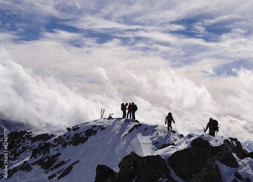 Pyrénées, Puig de Coma d'Or (2826m) - ski de randonnée © Dean Moriarty