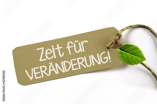 Zeit für Veränderung