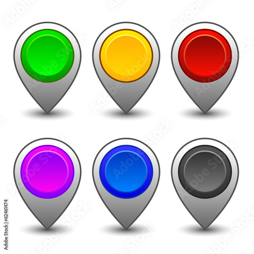 Free Download Map markers 3 - GFXLoad