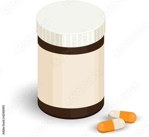 bottle of pills
