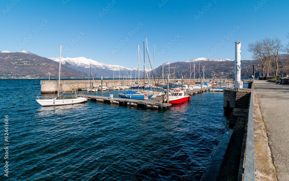 Luino, New Port on Lake Maggiore