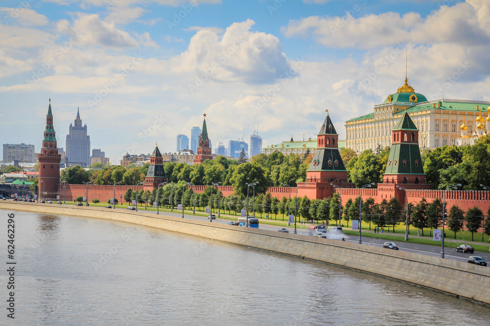 Fototapeta Moscow - city view