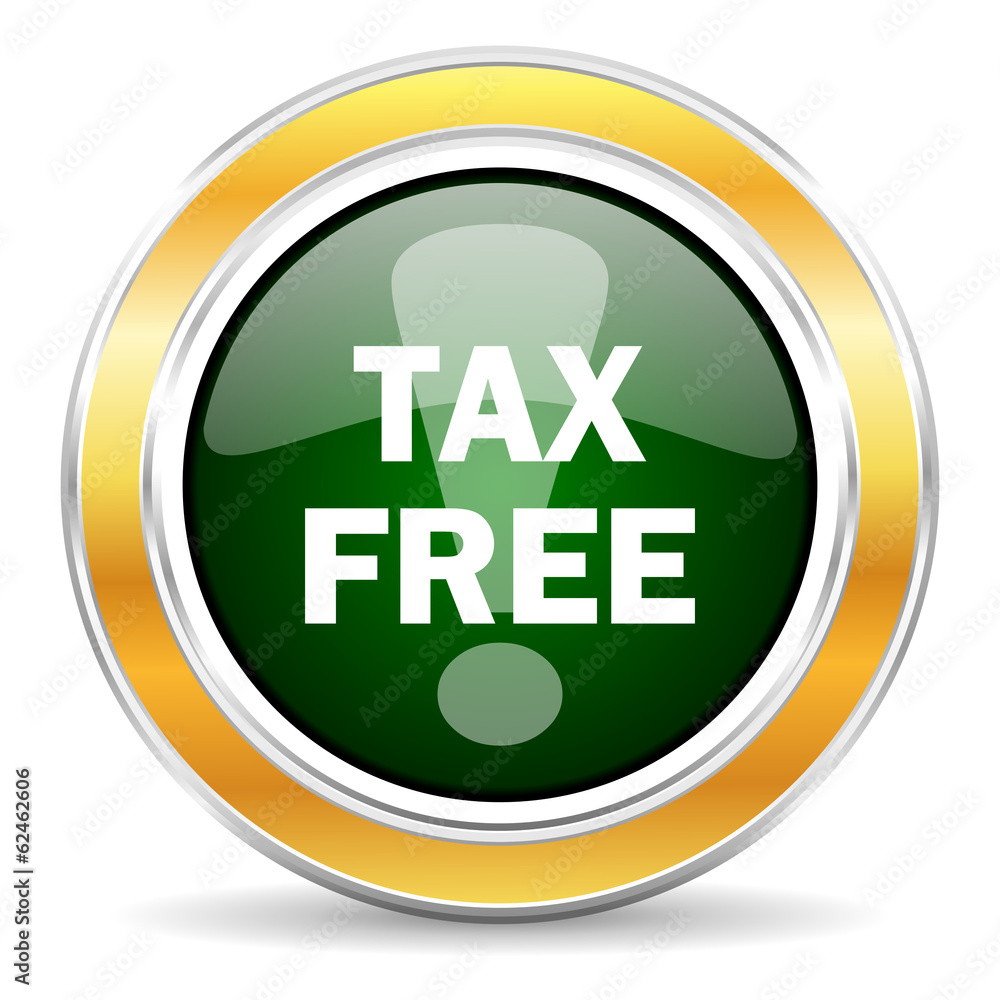 tax free icon tax free icon