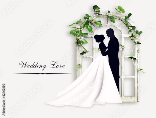 Свадьба. Жених и невеста