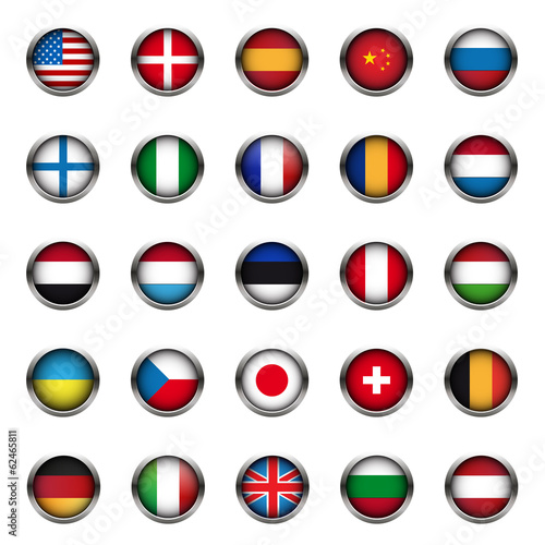Free Download World flags set vector - GFXLoad