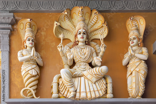Cuadro en lienzo Hindu God Patanjali Statue