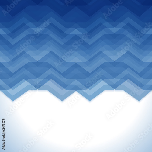 Blue Abstract Retro Vector Background