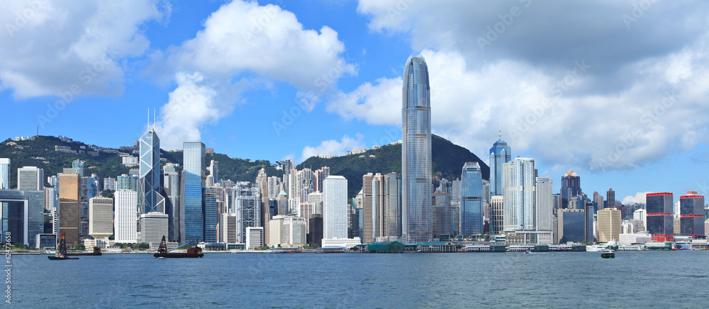 Fototapeta premium Hong Kong skyline