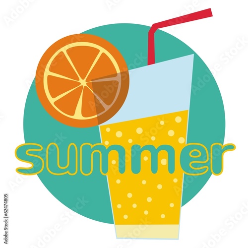 Preview of summer cocktail on clothes
