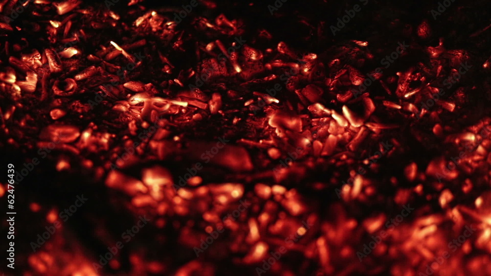 abstract background of burning coals for background use