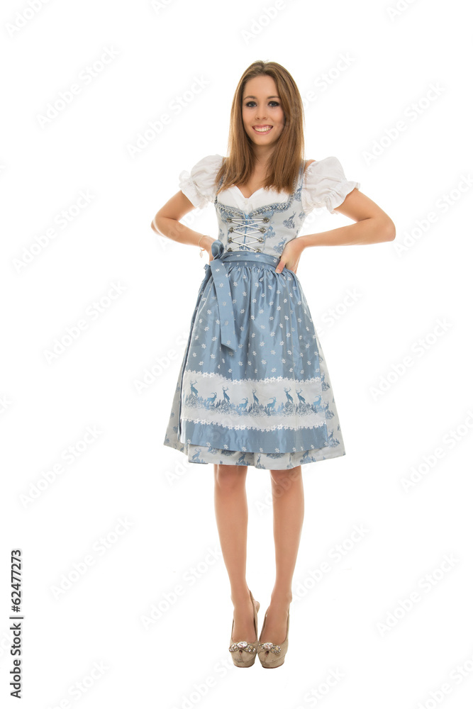 Hübsches Mädchen im Dirndl