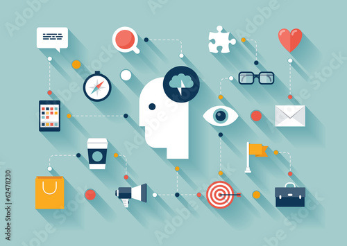 Creative thinking and brainstorming ideas
