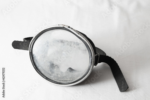 Vintage diving mask