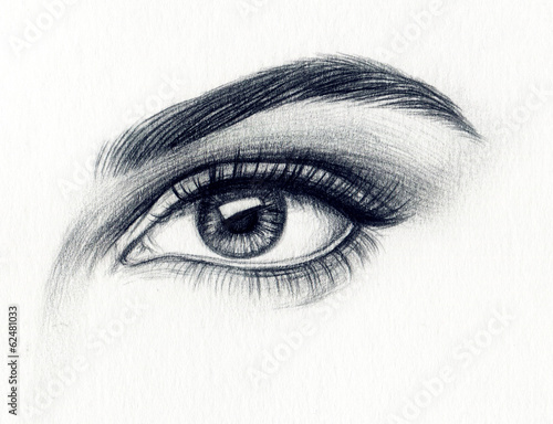 woman eye