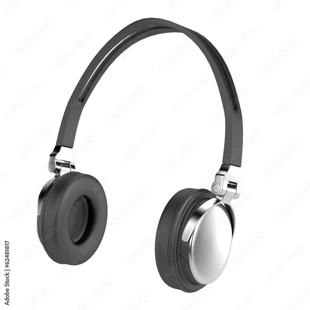 realistic 3d render of headphones realistic 3d render of headphones