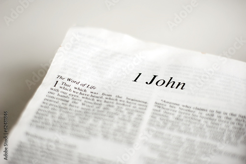 Tablou pe pânză Book of 1 John