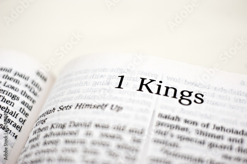 Fotografia, Obraz Book of 1 Kings