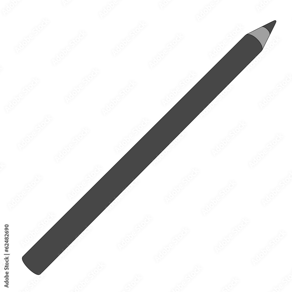 cartoon image of eye liner cartoon image of eye liner