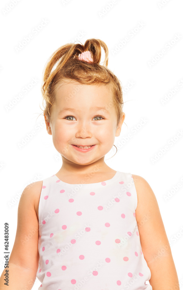 Little Asian girl portrait