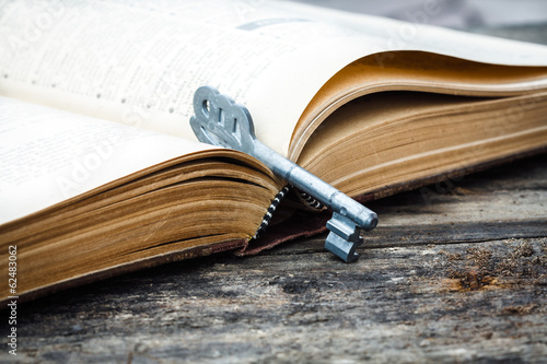 book with key