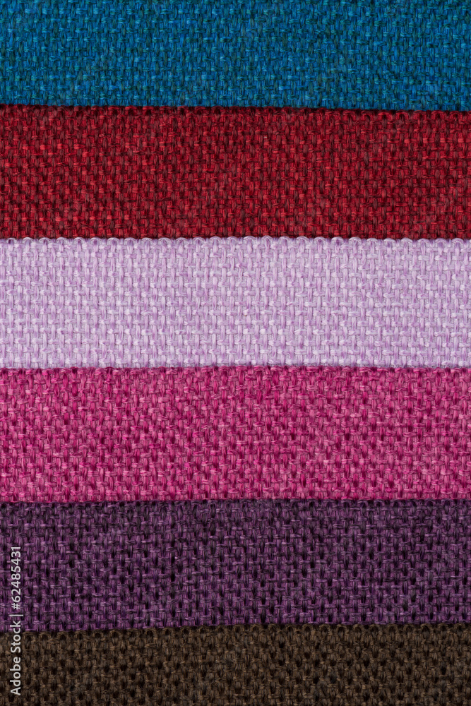 Multi color fabric texture samples Multi color fabric texture samples