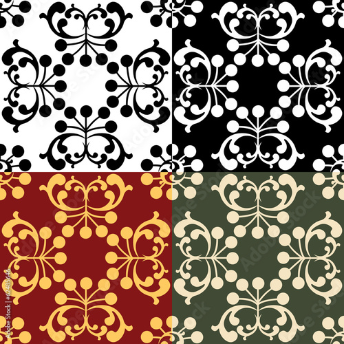 Vintage Seamless wallpaper / textile pattern