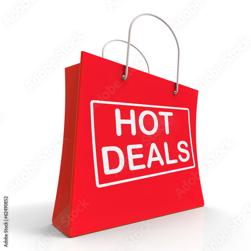 Hot Deals On Shopping Bags Shows Bargains Sale And Save