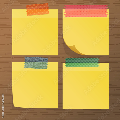 Sticks note paper