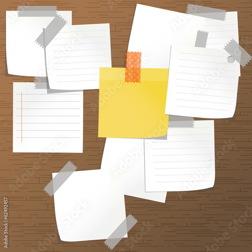 Sticks note paper