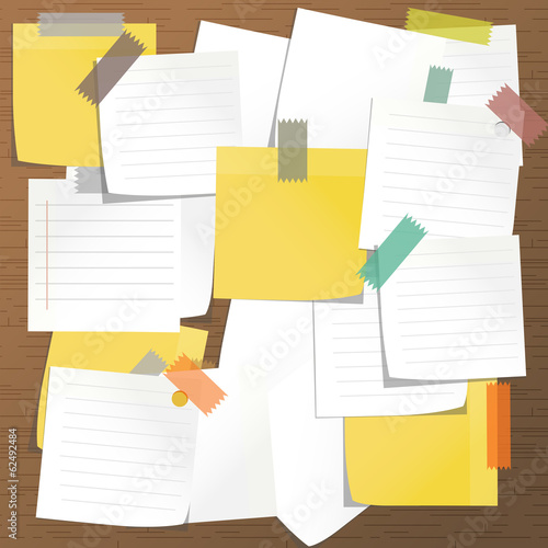 Sticks note paper