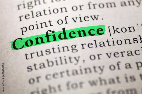 Canvas-taulu confidence