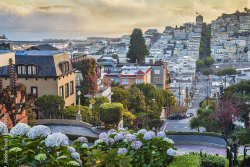 early morning in San Francisco