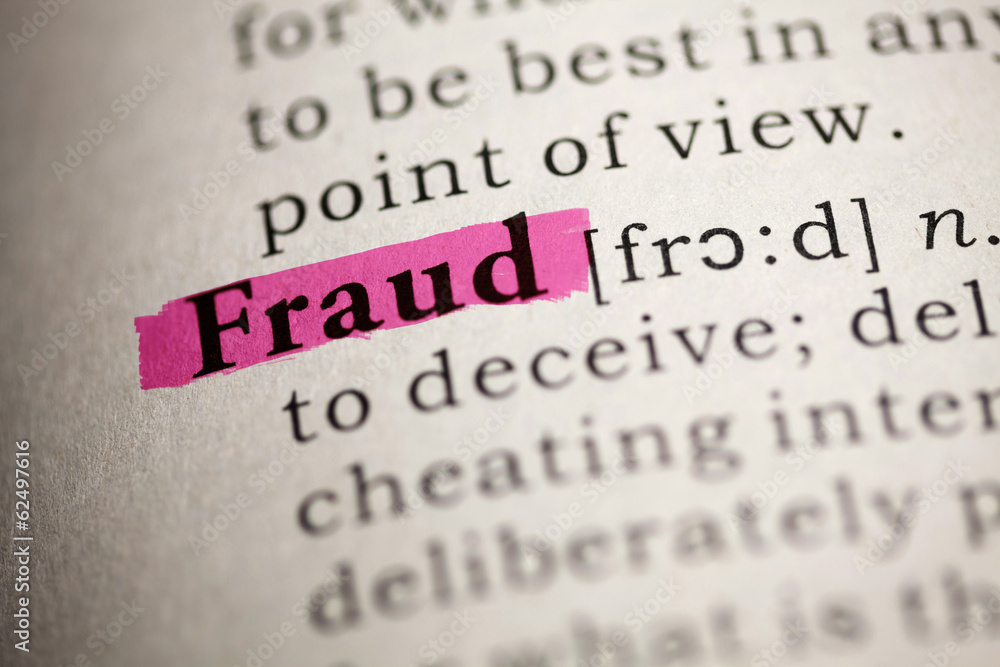 Obraz premium Fraud