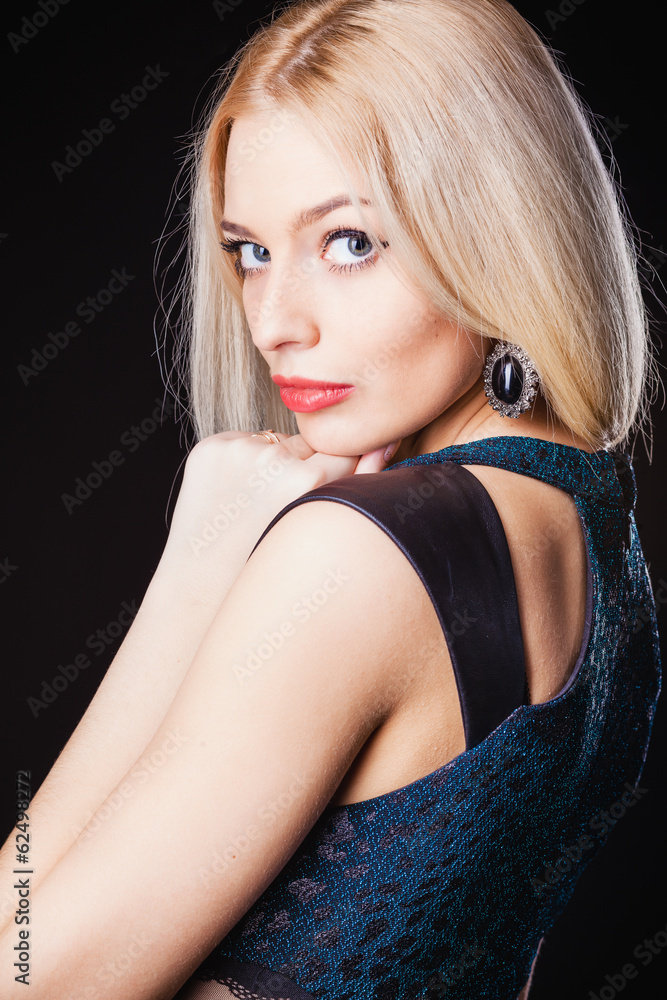 Fototapeta premium portrait of beautiful lady