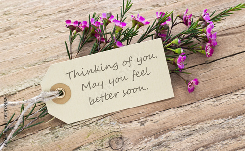 Fototapeta Naklejka Na Ścianę i Meble -  get well
