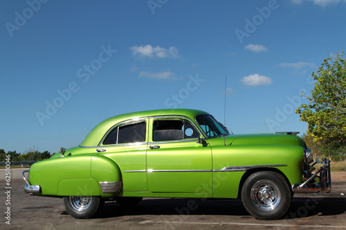 Vieille automobile am  ricaine    Cuba