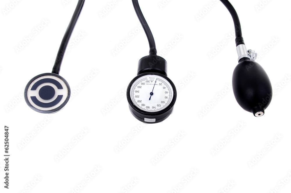 Medical equipment (stethoscope and sphygmomanometer) Medical equipment (stethoscope and sphygmomanometer)