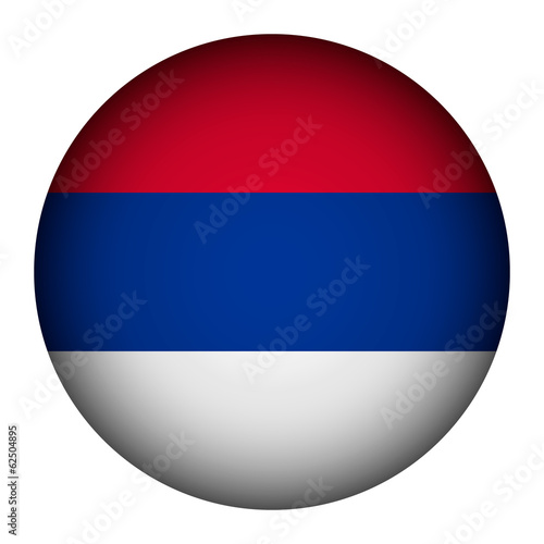 Serbia flag button.
