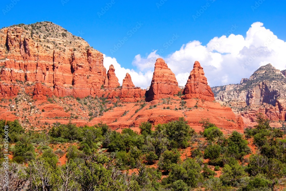 Beautiful red rock landscape at Sedona, Arizona, USA