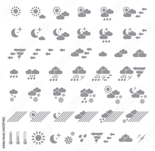 Weather icons