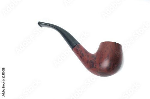 Smoke Pipe on White Background