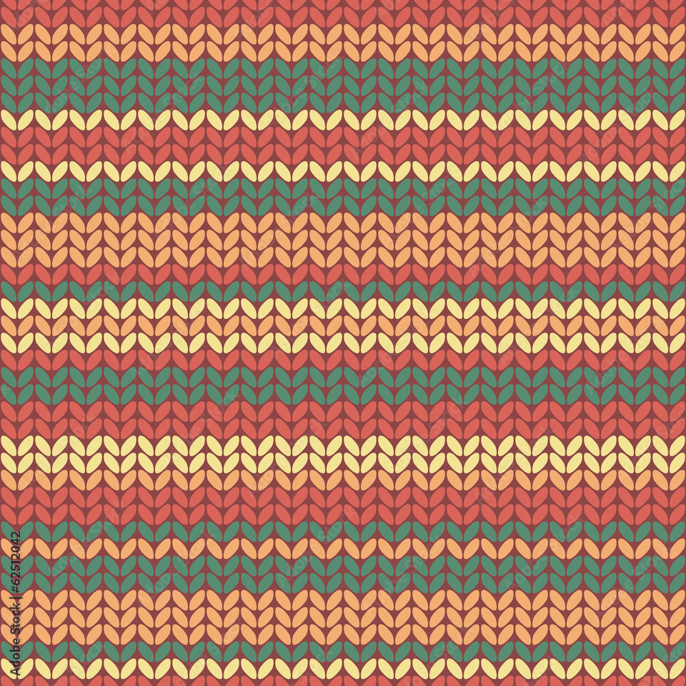 Illustration seamless knitted pattern. Illustration seamless knitted pattern.