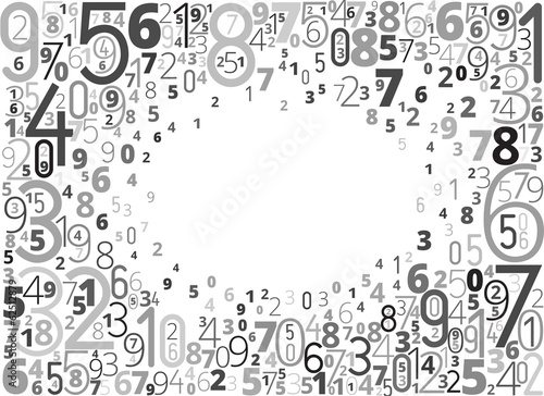 Number background
