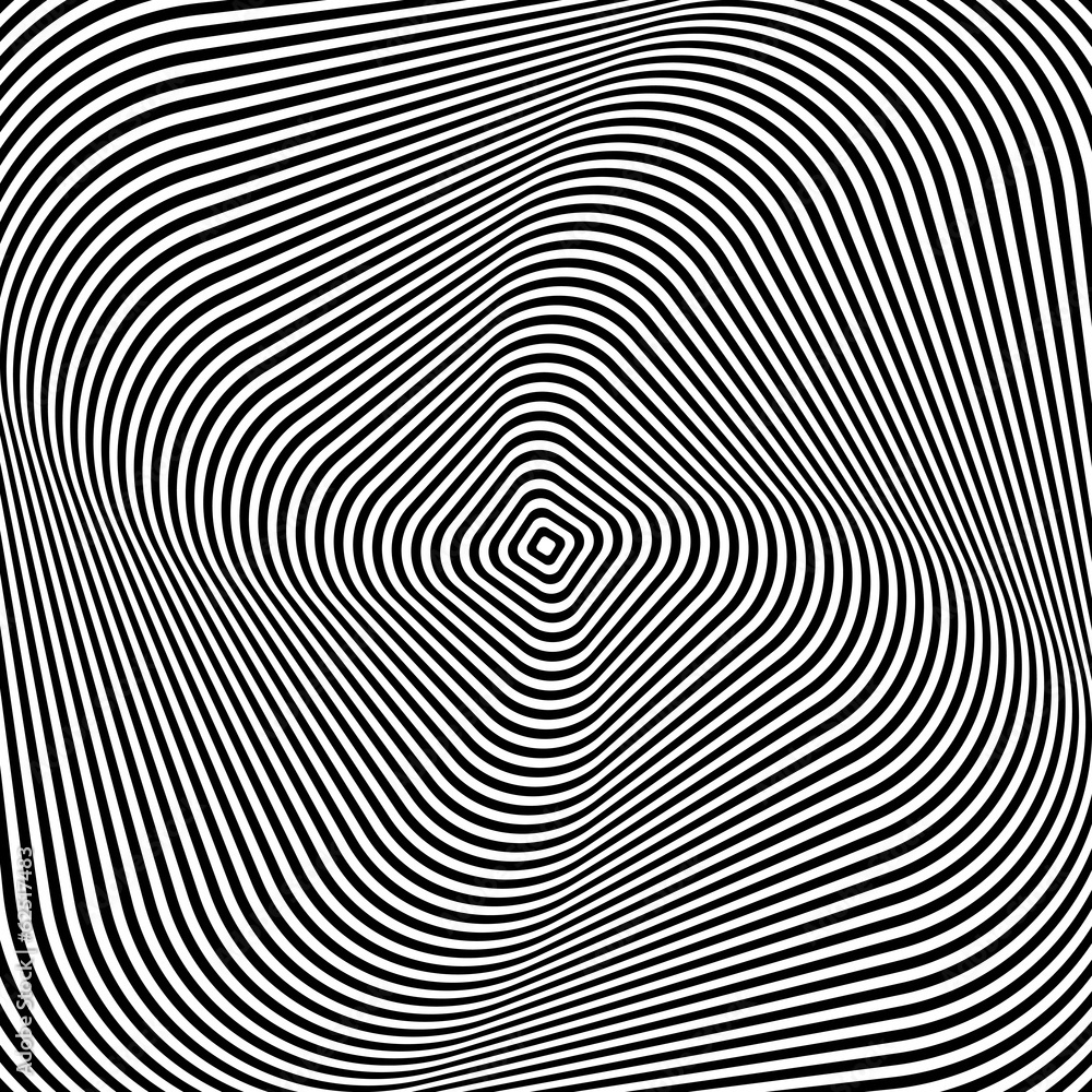 Abstract op art design. Abstract op art design.