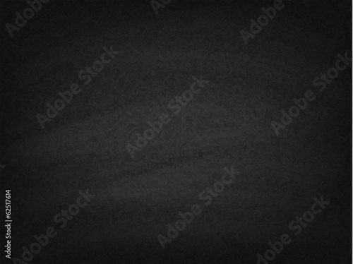 Blank black chalkboard