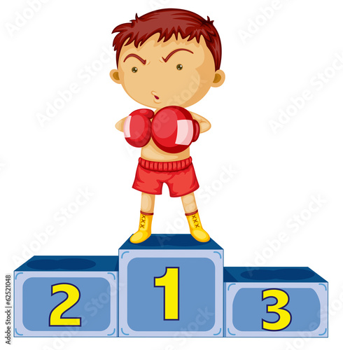 A boxing champion