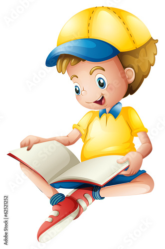A child reading
